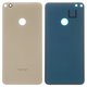 Housing Back Cover compatible with Huawei GR3 (2017), Honor 8 Lite, Nova Lite (2016), P8 Lite (2017), (golden, Logo Honor, PRA-LA1, PRA-LX2, PRA-LX1, PRA-LX3)