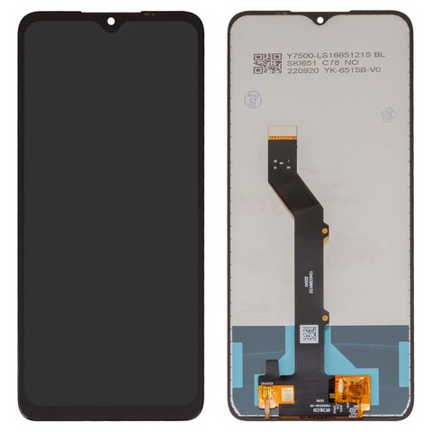 LCD compatible with Nokia 5.3, black, without logo, without frame, High Copy 