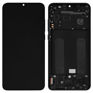 Дисплей для Xiaomi Mi 9 Lite, черный, с рамкой, Original PRC , M1904F3BG
