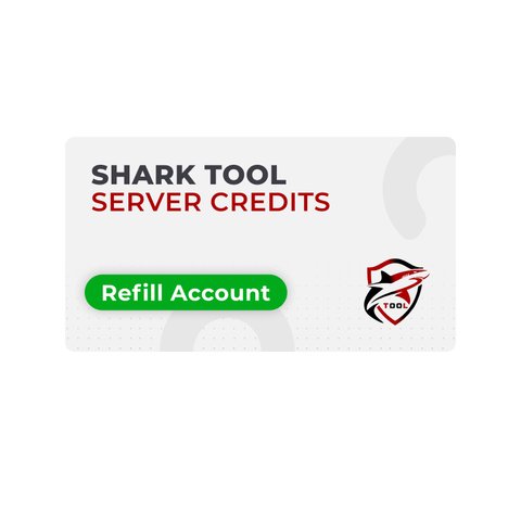 Shark Tool Server Credits Refill Account 