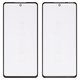 Housing Glass G+OCA PRO compatible with Samsung G780 Galaxy S20 FE, G781 Galaxy S20 FE 5G, (with OCA film, black)