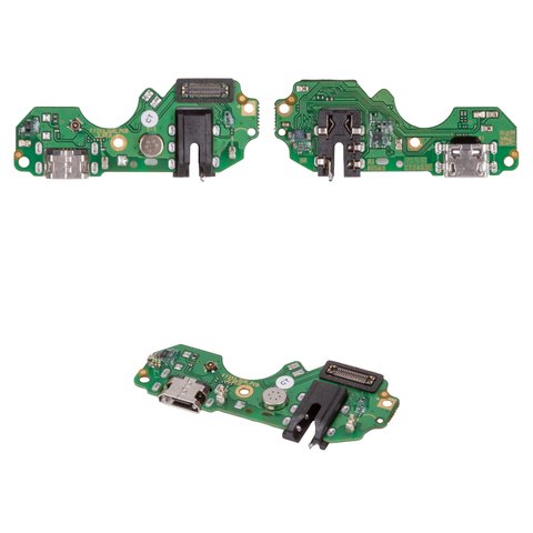 Flat Cable compatible with Tecno Pop 5 LTE, Spark 8C, Spark 9, Spark 9T, Spark Go 2022 ; Infinix Smart 6 X6511 , charge connector, with microphone, with components, Original PRC , charging board