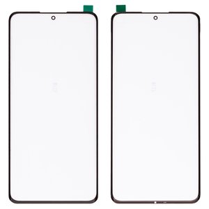 Housing Glass G+OCA PRO compatible with Xiaomi 12 Pro, with OCA film, black 