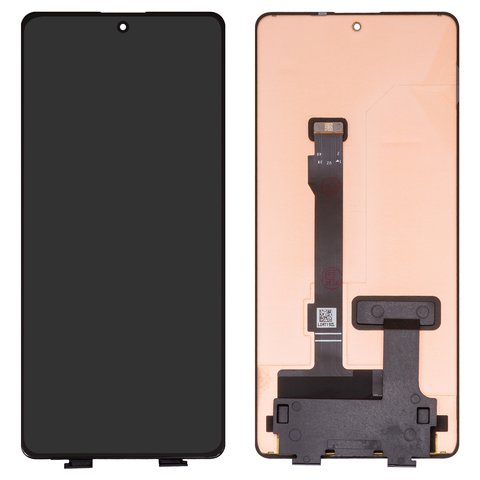 LCD compatible with Xiaomi Poco X5 Pro, Redmi Note 12 Pro 5G, Redmi Note 12 Pro Plus, black, without frame, High Copy, OLED  