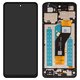 LCD compatible with ZTE Blade V60 Design, Nubia V60 Design, (black, with frame, Original (PRC))