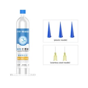 Glue JCID TP 030T, polyurethane, transparent, quick drying, for gluing back covers, for display frames, 30 ml 