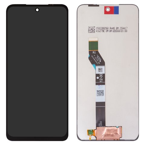 Дисплей для Motorola Moto E15, Moto G05, Moto G15, черный, без рамки, Original PRC , 1540484162