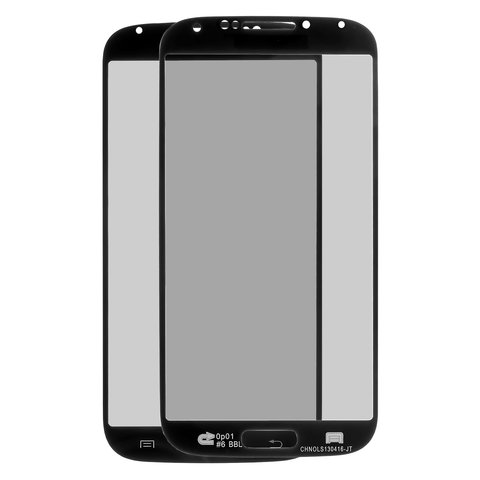 Vidrio de carcasa puede usarse con Samsung I9500 Galaxy S4, I9505 Galaxy S4, negro, Black Edition