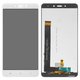 Pantalla LCD puede usarse con Xiaomi Redmi Note 4, blanco, sin marco, original (vidrio reemplazado), cristal táctil reemplazado, MediaTek