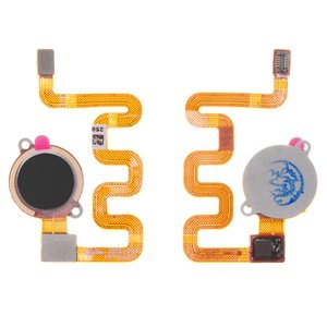 Cable flex puede usarse con Xiaomi Mi A2 Lite, Redmi 6 Pro,  teclas del menú, negro, M1805D1SG