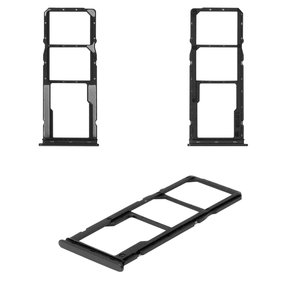 Sujetador de tarjeta SIM puede usarse con Xiaomi Poco C40, negro, power black