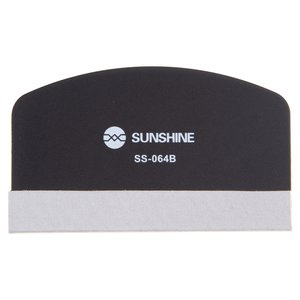 Espátula Sunshine SS 064B, para pegar películas, 93 mm, plástico, negro
