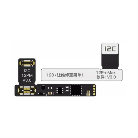 Cable plano sobrepuesto i2C para batería de iPhone 12 Pro Max