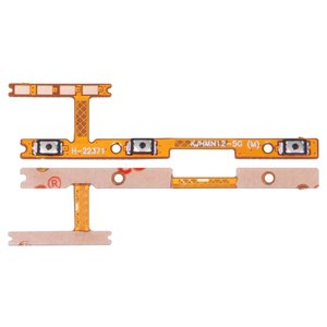 Cable flex puede usarse con Xiaomi Poco X5 5G, Redmi Note 12 5G, del botón de volumen, del botón de encendido