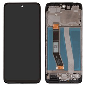 Pantalla LCD puede usarse con Motorola Moto G14 PAYF0010IN, negro, con marco, High Copy, FPC6527