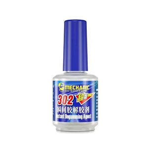 Limpiador Mechanic MCN 302, remueve el pegamento instantáneo, 20 ml