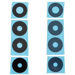 Vidrio de cámara puede usarse con Xiaomi 14T, 14T Pro, negro, sin marco, juego de 4 uds.