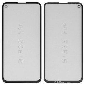 Vidrio de carcasa G+OCA PRO puede usarse con Google Pixel 4a 5G, con película OCA, negro