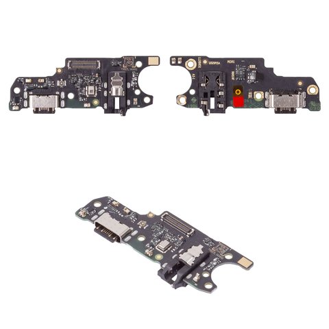 Cable flex puede usarse con Xiaomi Redmi 15C 4G, Redmi 15C 5G, del conector de carga, con micrófono, con componentes, Original PRC , placa del cargador