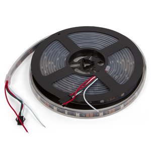 Светодиодная лента RGB SMD5050, WS2812B c  управлением, IP67, 5 В, 30 диодов м, 5 м 