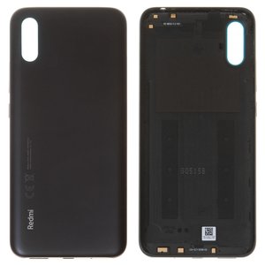 Задня панель корпуса для Xiaomi Redmi 9A, Redmi 9AT, сіра, з боковою кнопкою, M2006C3LG, M2006C3LI, M2006C3LC