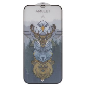Захисне скло iNobi Amulet для Apple iPhone 12 Pro Max, Full Glue, Anti Static, без упаковки , чорний