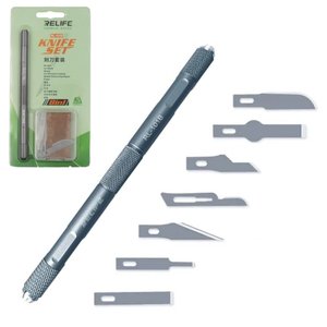 Набір скальпелів RELIFE RL 101B, 7 in 1