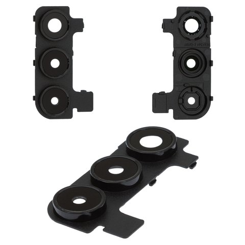 Стекло камеры для Samsung A155 Galaxy A15, A156 Galaxy A15 5G, черное, с рамкой