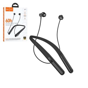 Гарнітура Hoco ES73, бездротова, чорна, з Bluetooth, на шию, #6942007642170