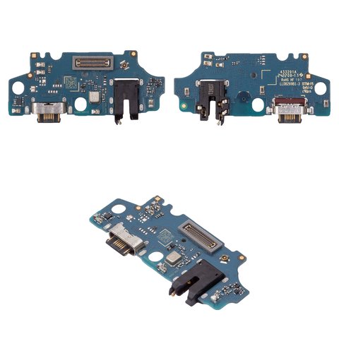 Шлейф для Samsung A057 Galaxy A05s, конектора зарядки, з компонентами, Original PRC , плата зарядки