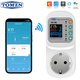 Реле напряжения TOMZN TOSVA-16LW EU Plug, с WiFi, 220 В, 16A, розетка