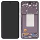Дисплей для Samsung S721 Galaxy S24 FE, черный, с рамкой, Original (PRC)