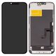 Дисплей для iPhone 13 Pro Max, чорний, з рамкою, High Copy, без помилки, (OLED), ZY-OLED OEM soft, 120Hz, diagnosable